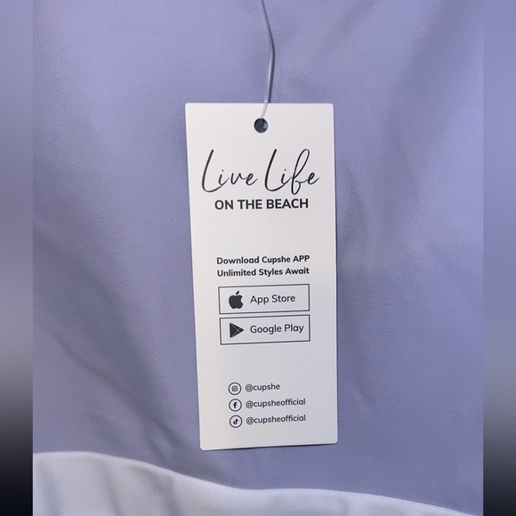 Brand New Cupshe color block one piece bathing suit - Picture 6 of 6